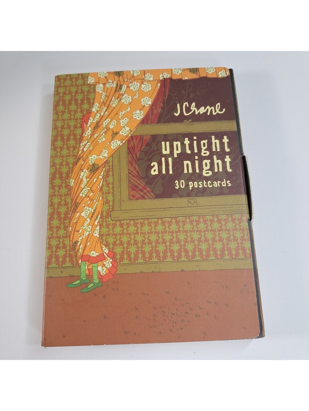 Jordan Crane Uptight All Night Postcard post cards set 26 Chronicle Books art